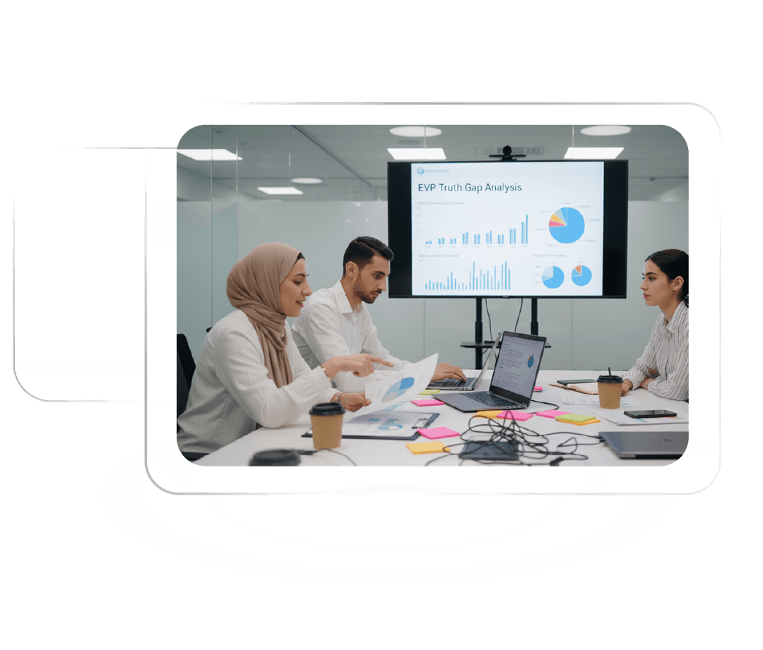 تدقيق واقع عرض القيمة للموظف - القياس